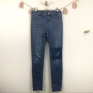 Old Navy G Patch Denim Blue Rockstar Jeggings